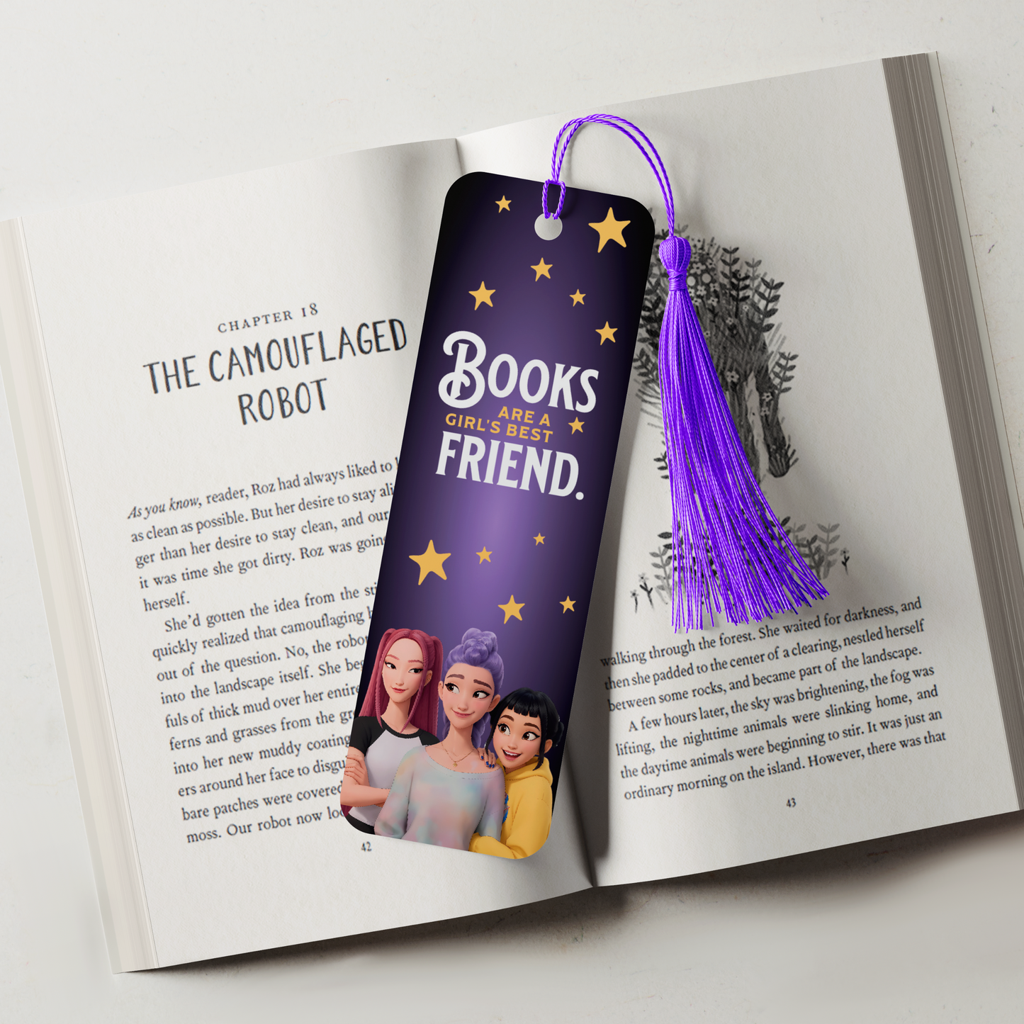 Custom K-Pop Demon Hunter Bookmarks