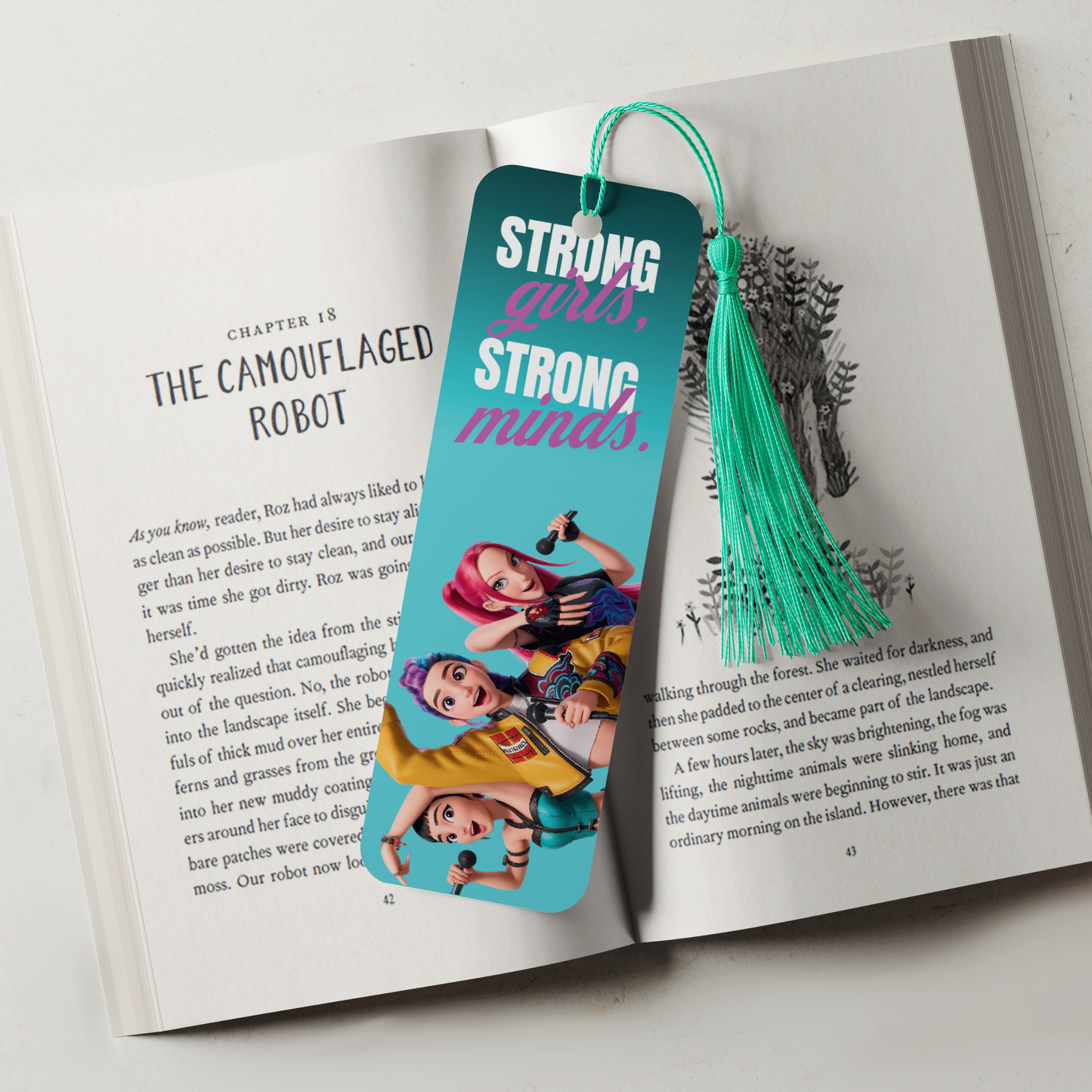 Custom K-Pop Demon Hunter Bookmarks
