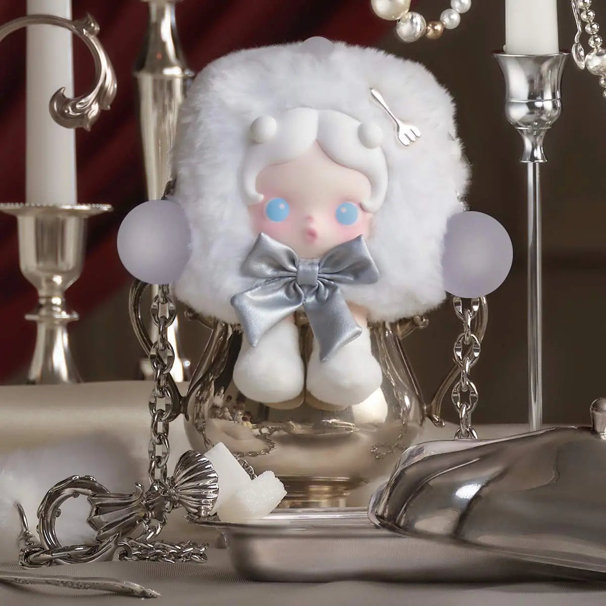 Pop Mart Skullpanda The Feast Begins The Sugar Tongs Mini Bag