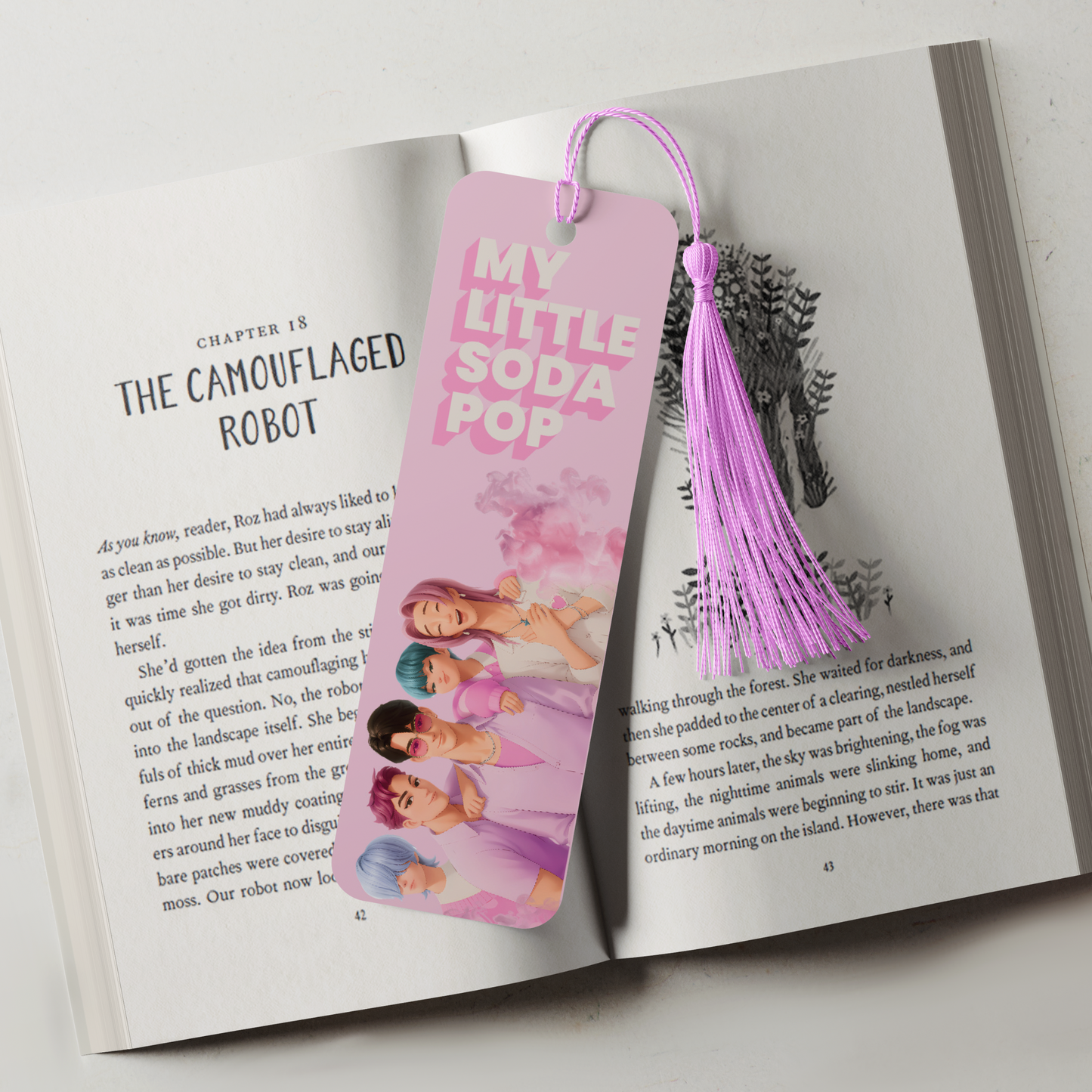 Custom K-Pop Demon Hunter Bookmarks
