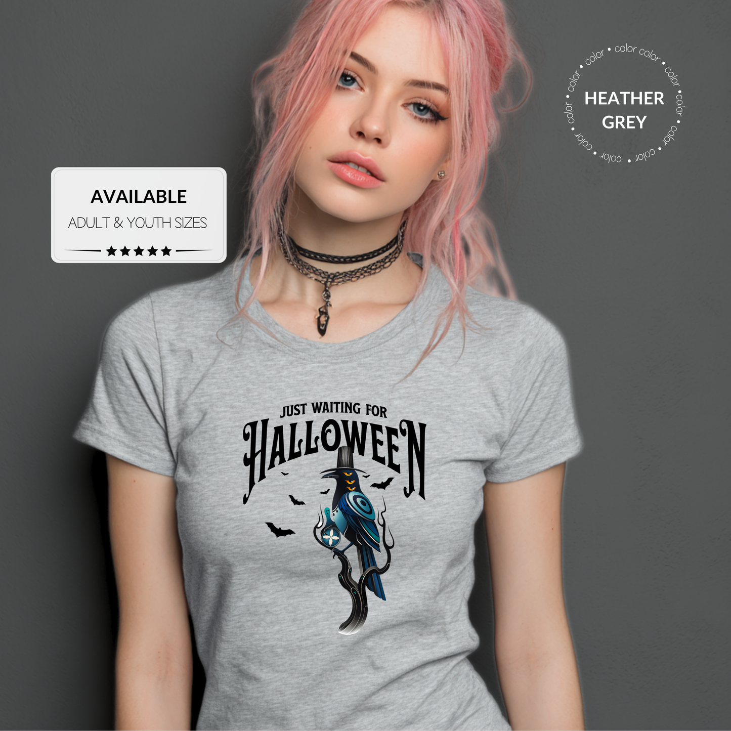 Custom Halloween K-POP Graphic T-Shirt – Adult & Youth Sizes