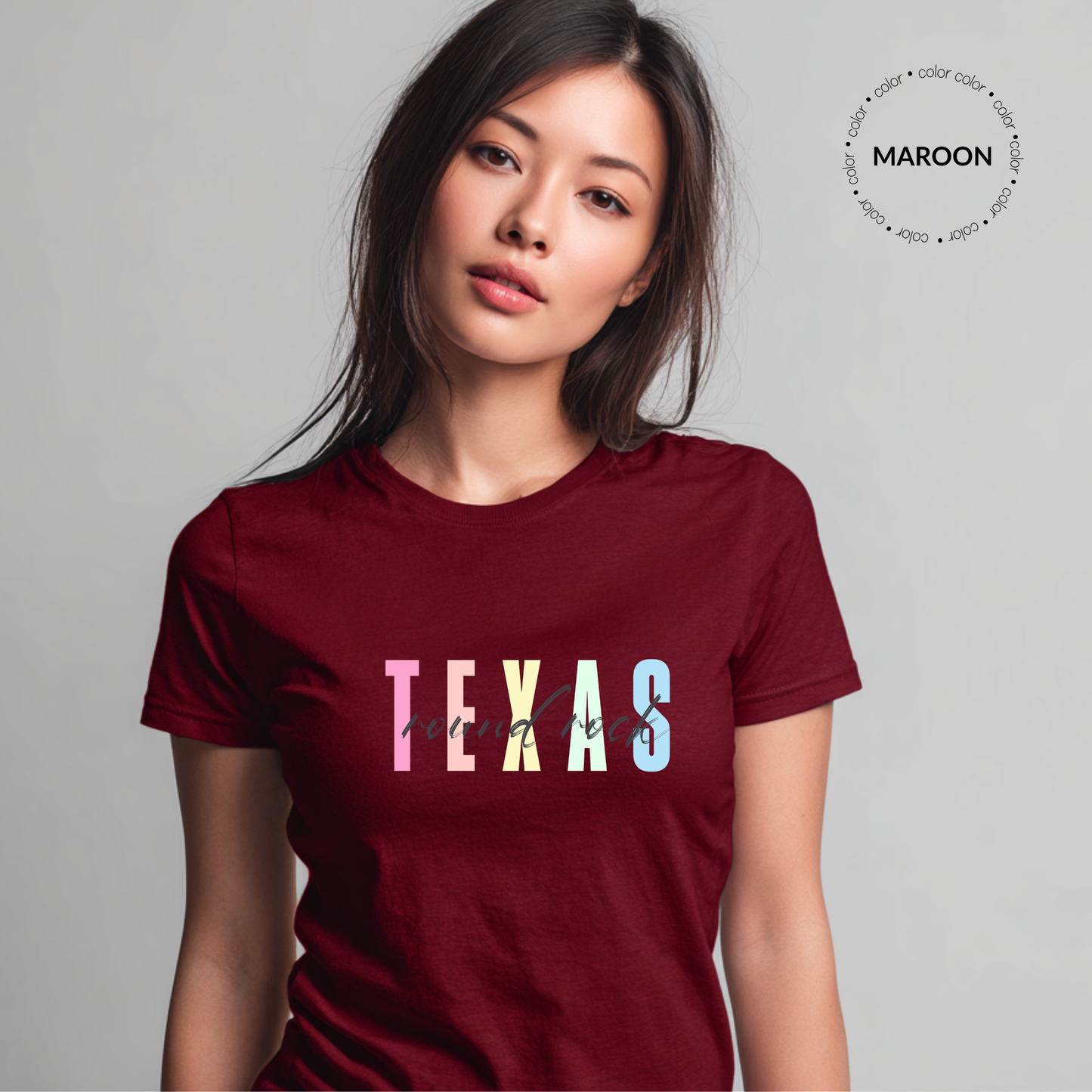 Custom City of Round Rock Graphic Unisex T-Shirt