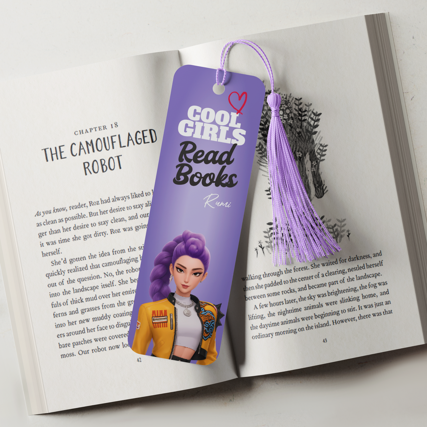 Custom K-Pop Demon Hunter Bookmarks