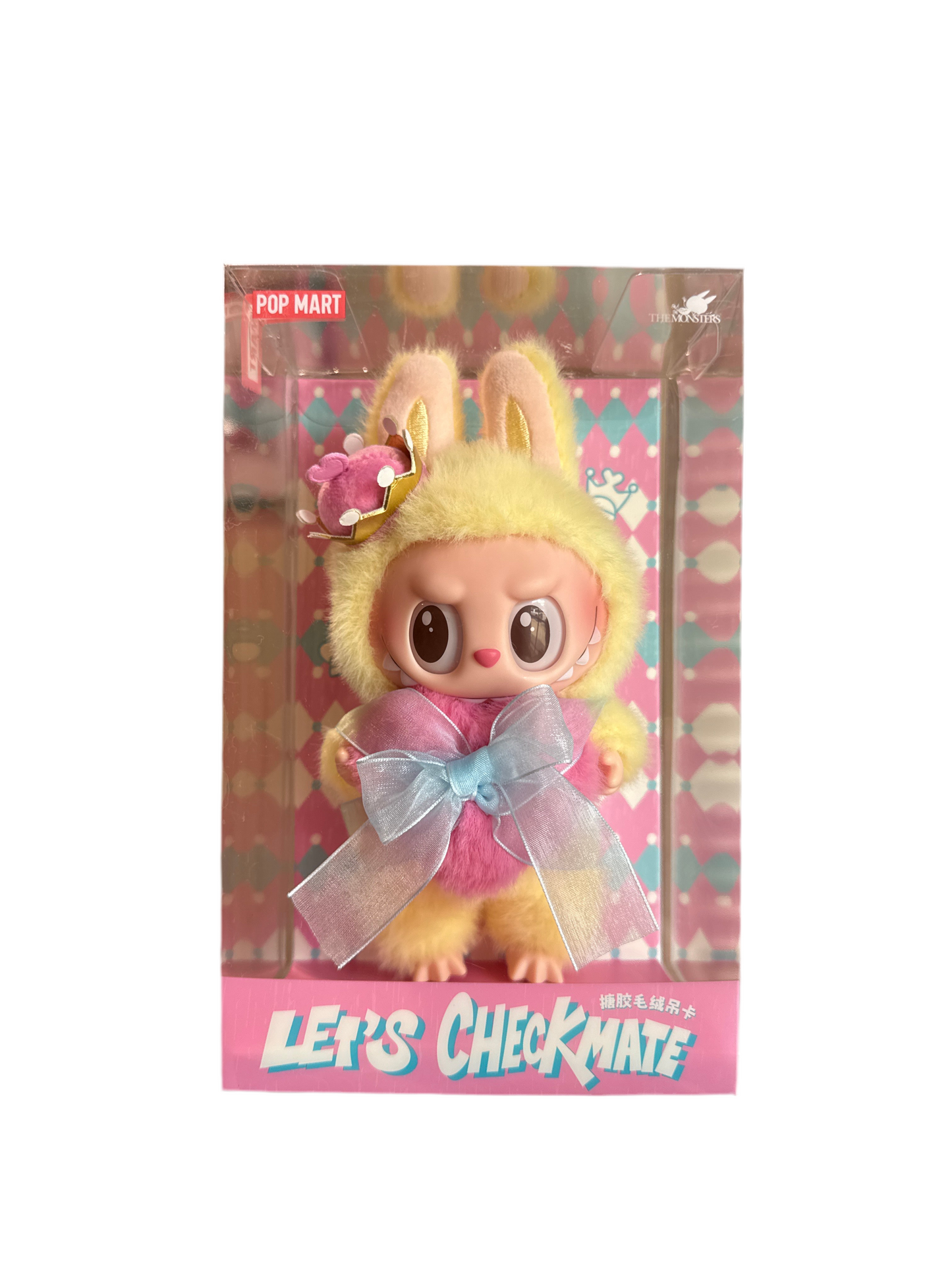 Let’s Checkmate Bond Plush Pendant