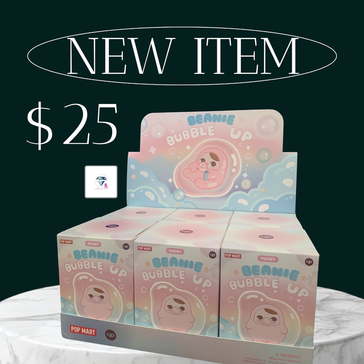 Pop Mart Pucky Beanie Bubble Up