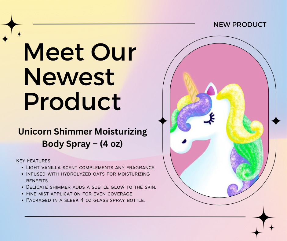 Unicorn Shimmer Moisturizing Body Spray – (4 oz)