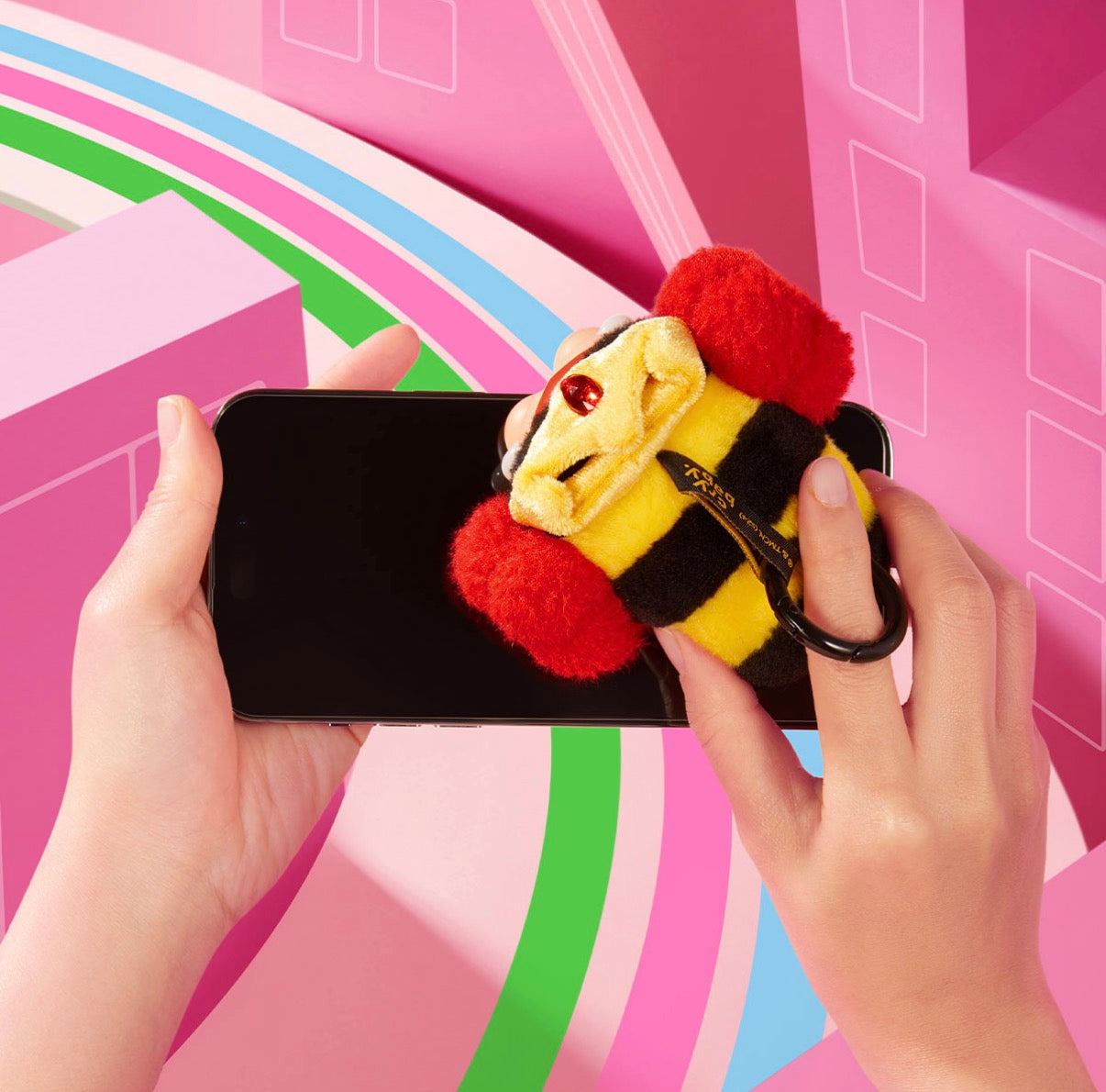 Pop Mart Cry Baby Powerpuff Girls Vinyl Face Plush Pendant