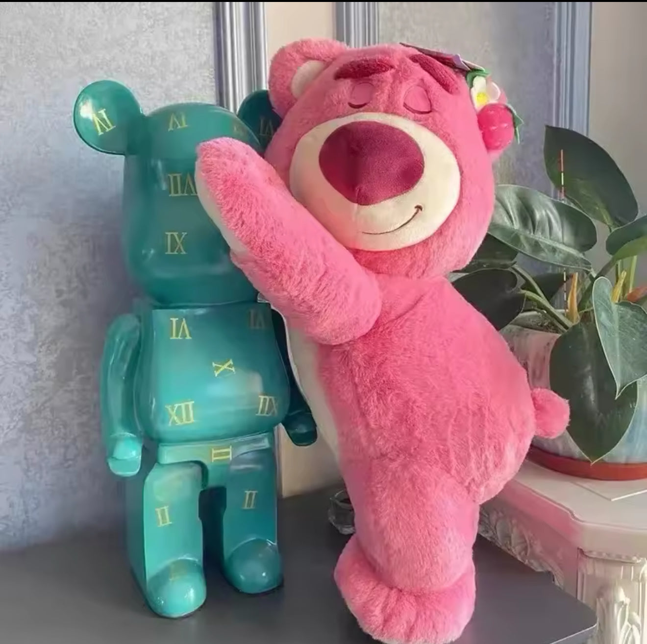 Disney Toy Story Lotso Strawberry Scented Plush Sofa Buddy - 12 Inches