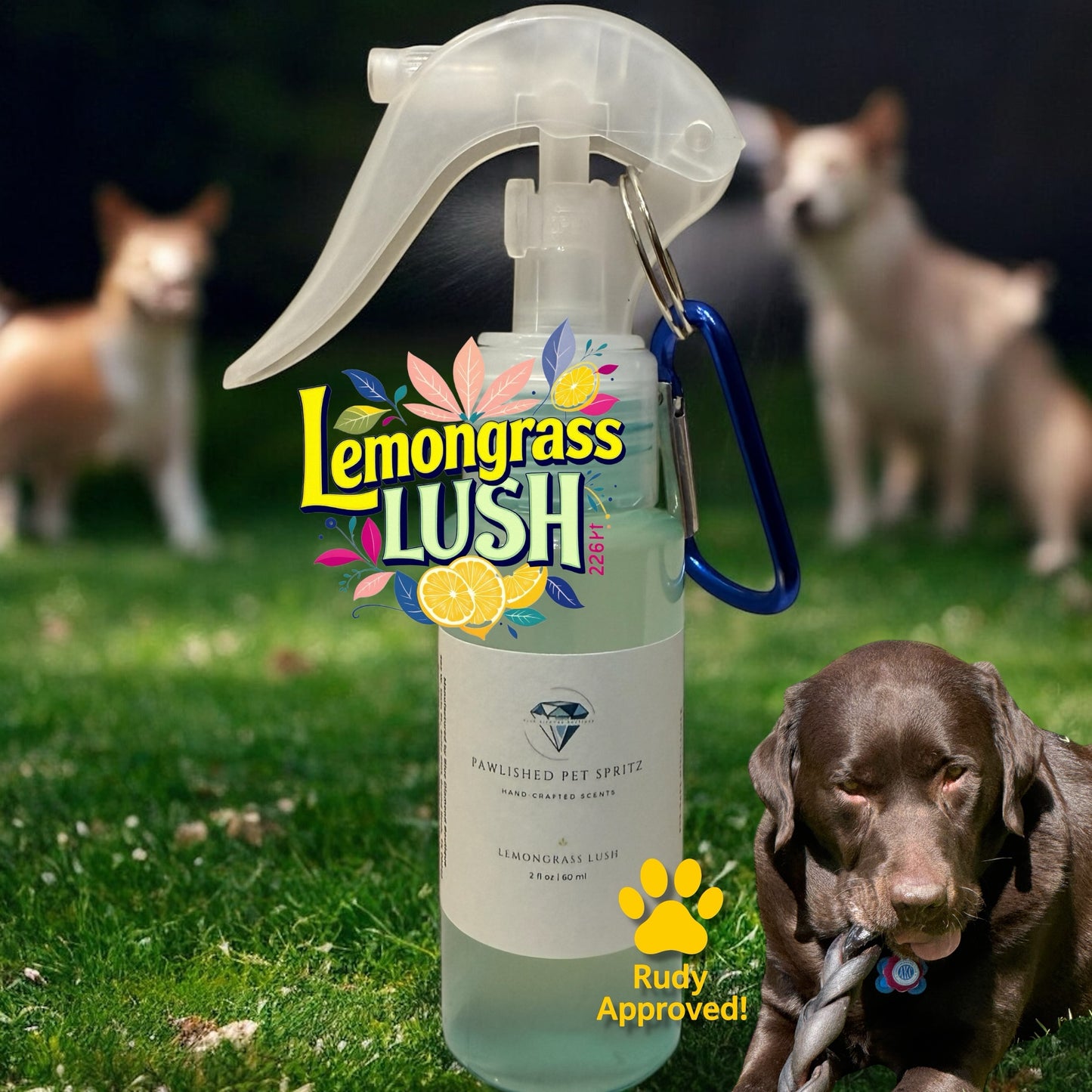 Pawlished Pet Spritz – Hand-Crafted Scents for Dogs