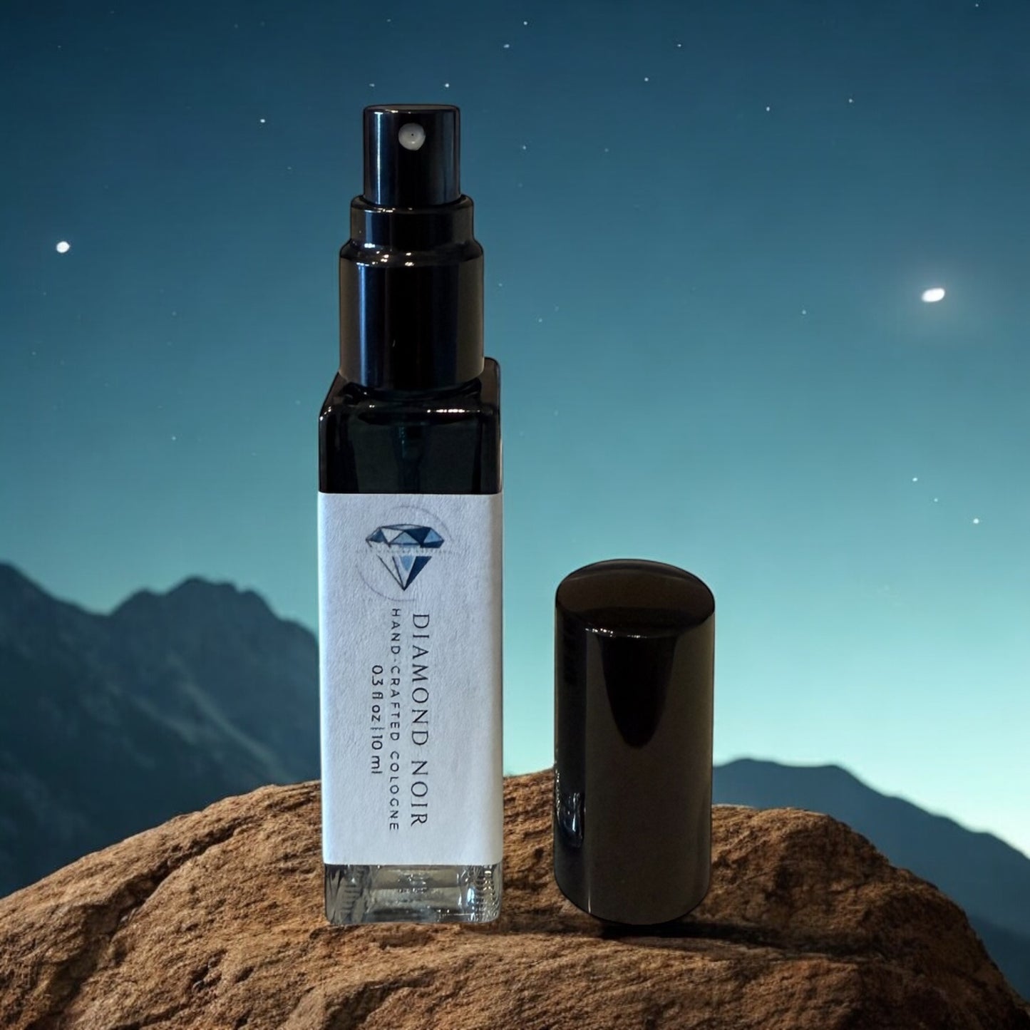 Hand-Crafted Men’s Cologne
10ml Glass Bottle