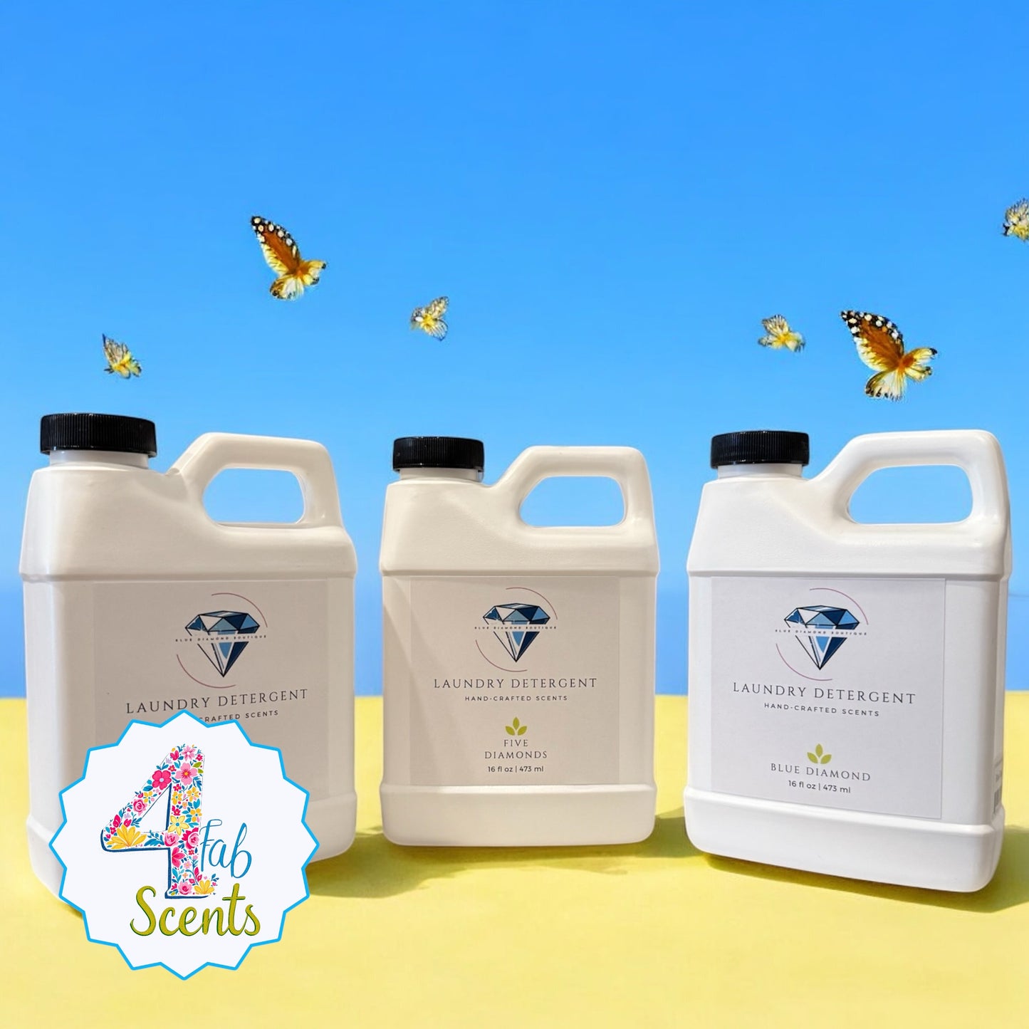 Blue Diamond Boutique Laundry Detergent – Hand-Crafted Scents