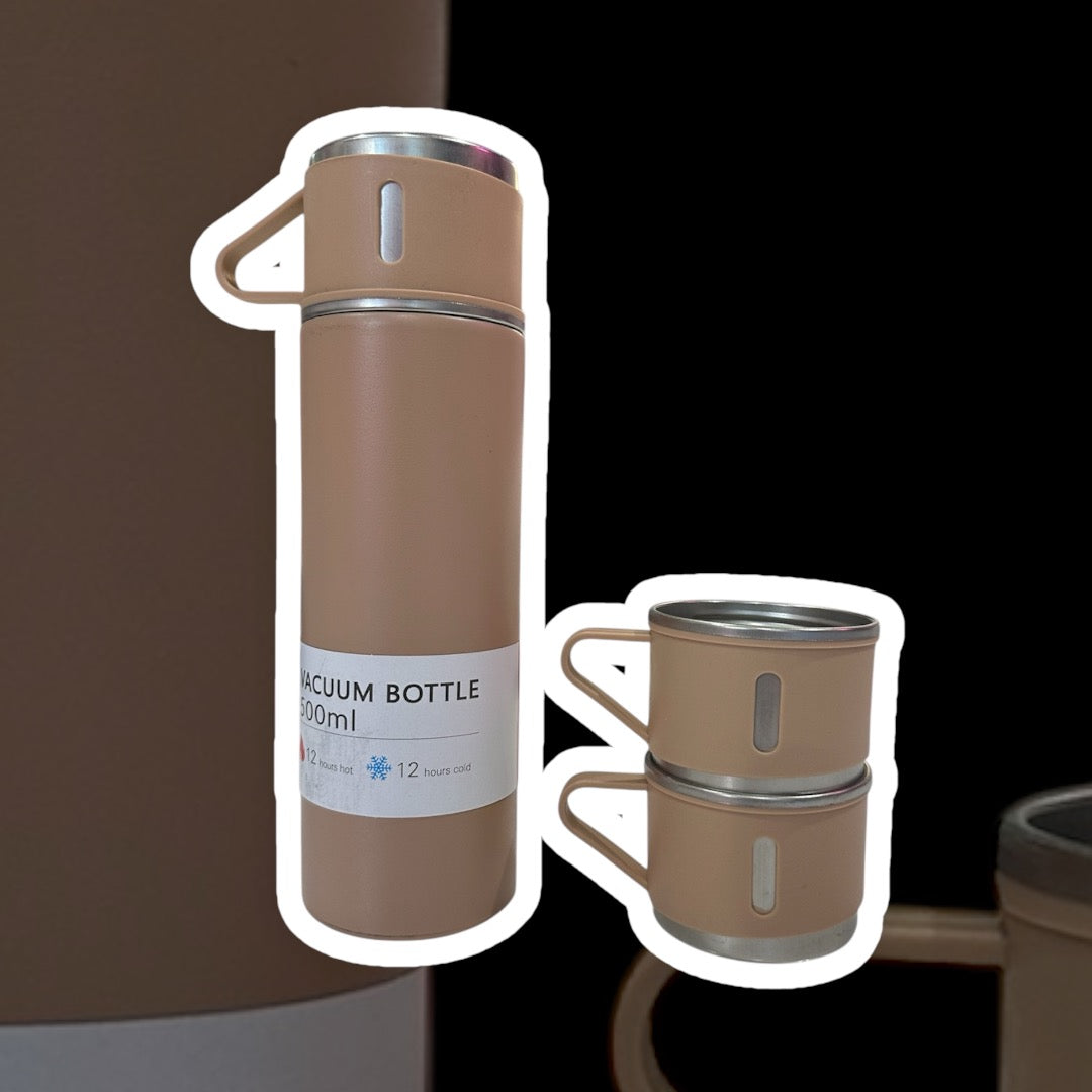 Customizable 500ML Vacuum Thermos Gift Set