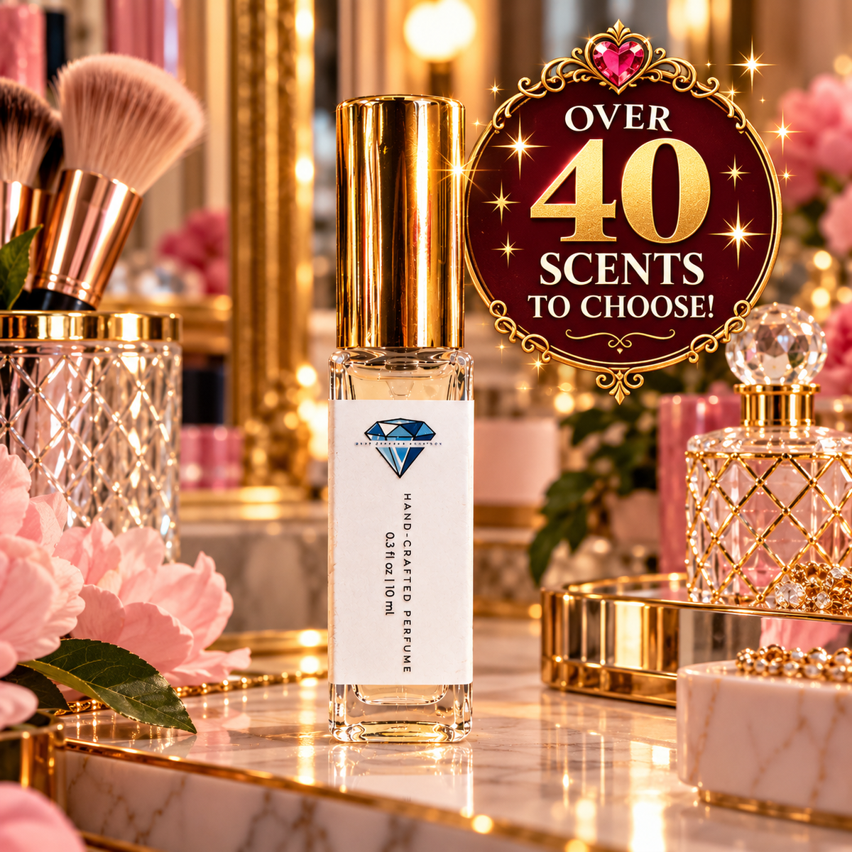 Blue Diamond Boutique 10 mL Perfume Spritzer – Choose Your Signature Scent