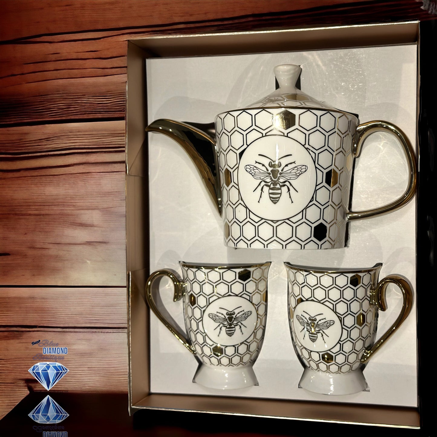 Honeycomb Tea Set