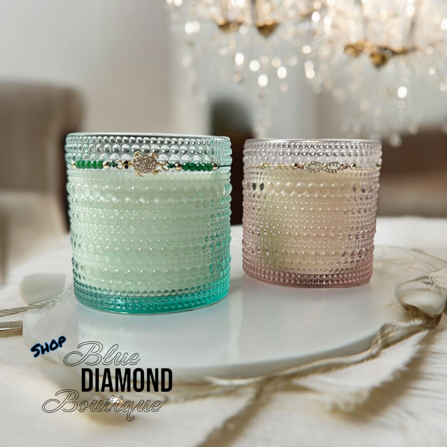 Stained Crystal Candle 14oz