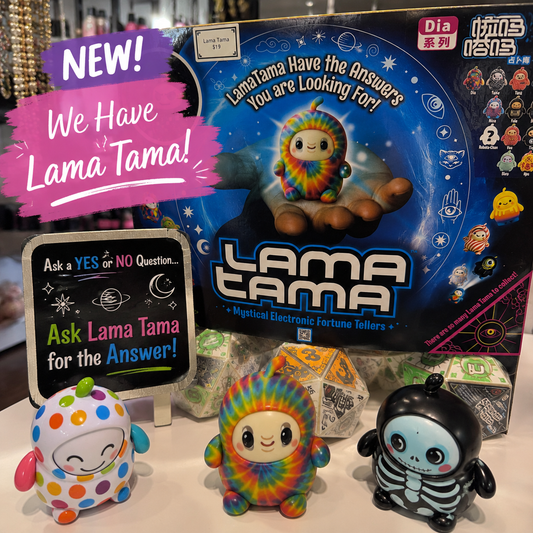 🔮 We Have Lama Tama! Meet the Mystical Electronic Fortune Tellers at Blue Diamond Boutique