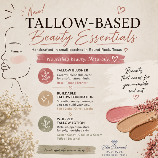 Tallow-Based Beauty Is Here: Meet Our New Handcrafted Tallow Collection
