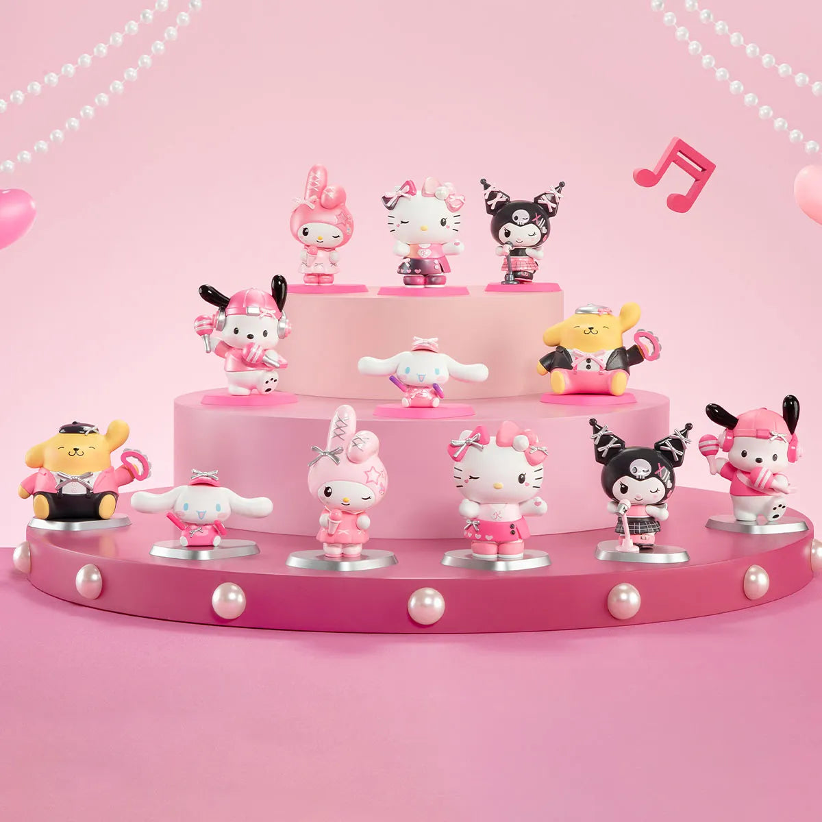 Pop Mart Hello Kitty and Friends Pink Party Blind Box