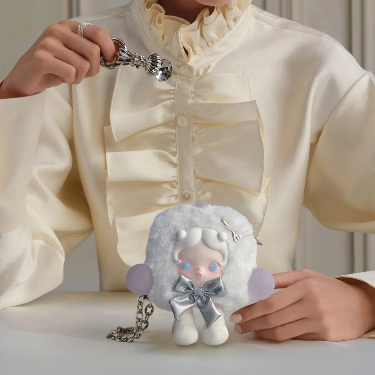Pop Mart Skullpanda The Feast Begins The Sugar Tongs Mini Bag