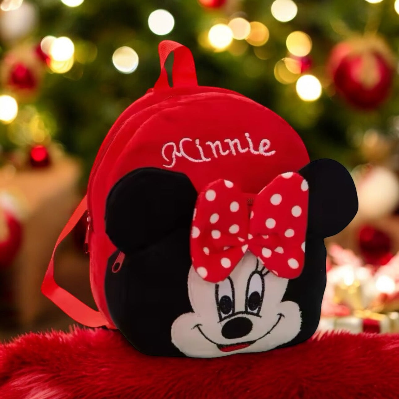 Plush Minnie Backpack