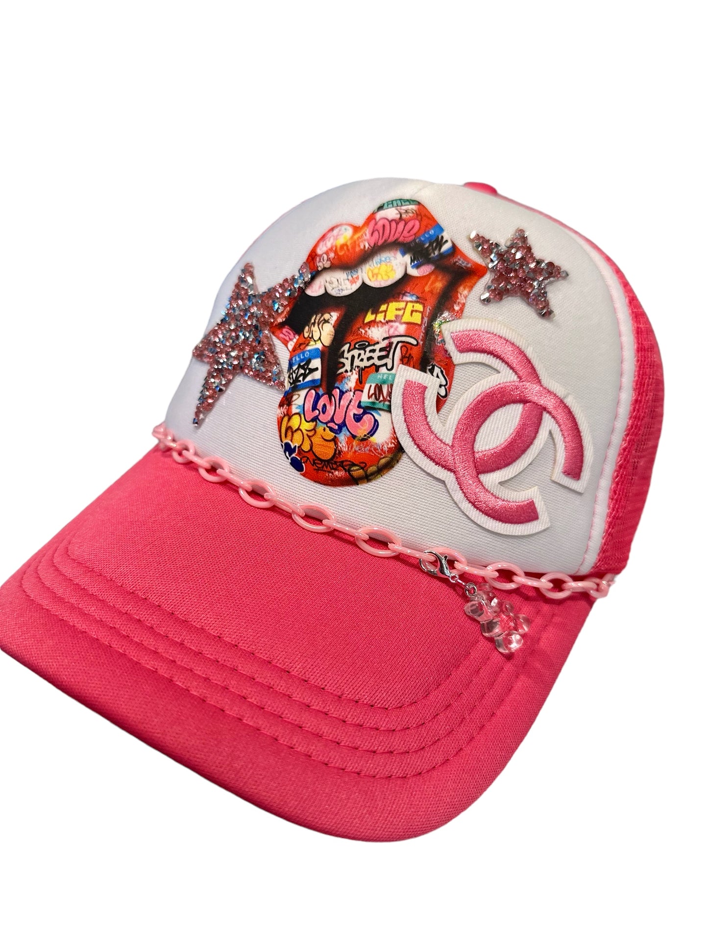 Pink Rock Trucker Hat