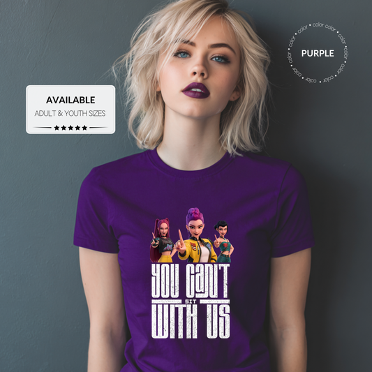 Custom Halloween K-POP Graphic T-Shirt – Adult & Youth Sizes
