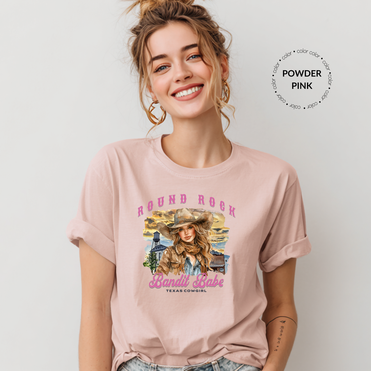 Custom City of Round Rock Graphic Unisex T-Shirt