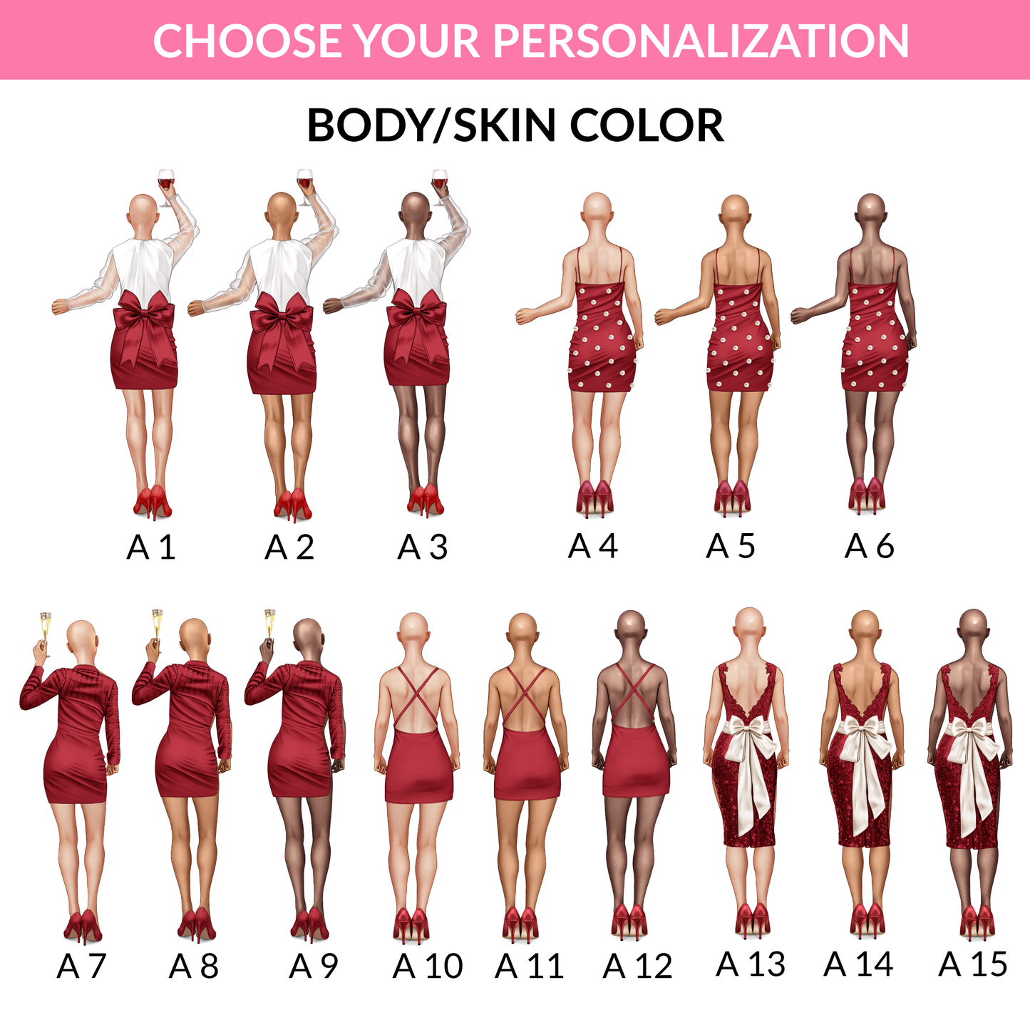 Customizable Friends Ornament