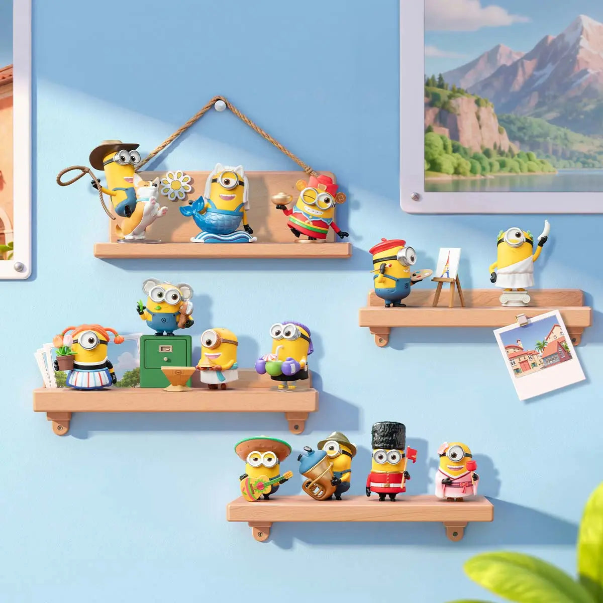 Pop Mart Minions Bello World Figurine Blind Box