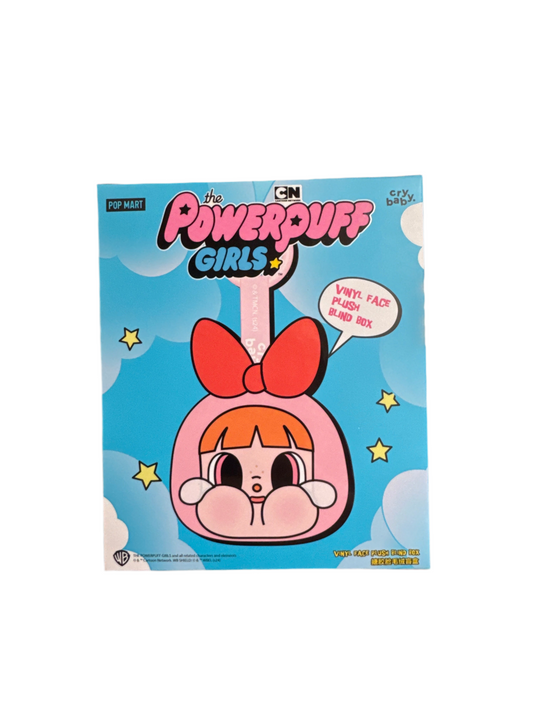 Pop Mart Cry Baby Powerpuff Girls Vinyl Face Plush Pendant