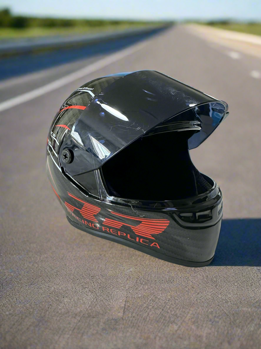 Louie’s “93” Black Mini Pet Motorcycle Helmet