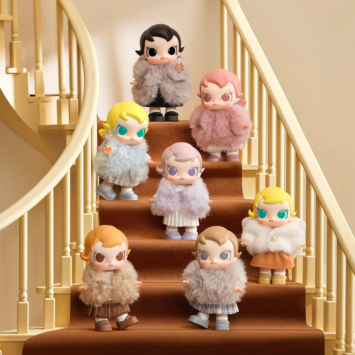 Pop Mart Baby Molly Winter Fit Check Plush Pendant Series