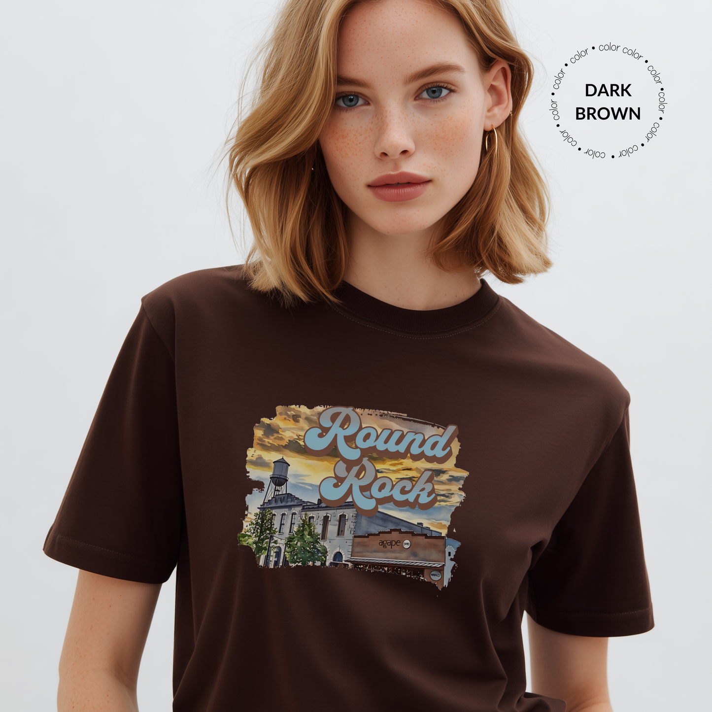 Custom City of Round Rock Graphic Unisex T-Shirt