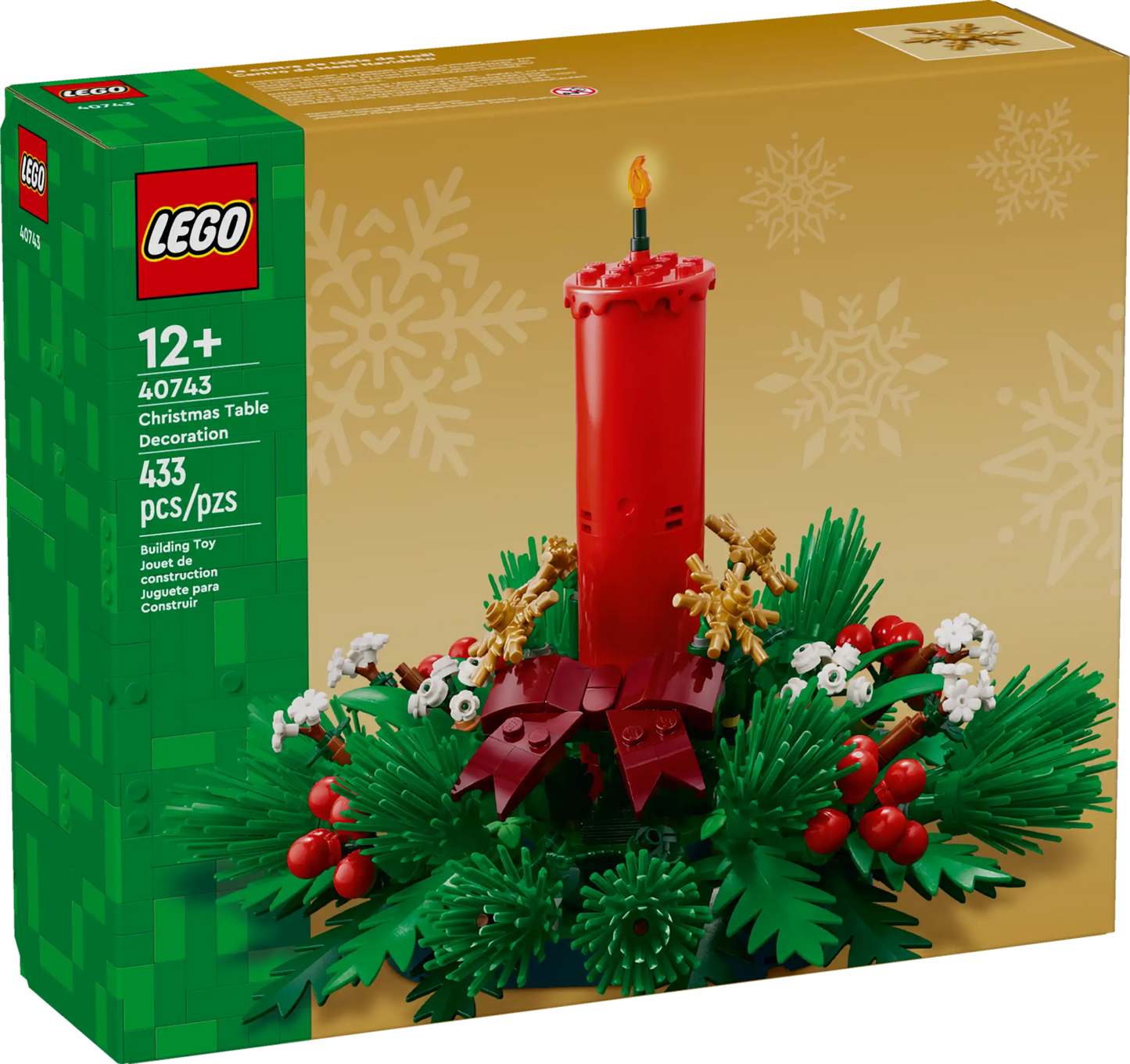 Lego Christmas Table Decoration