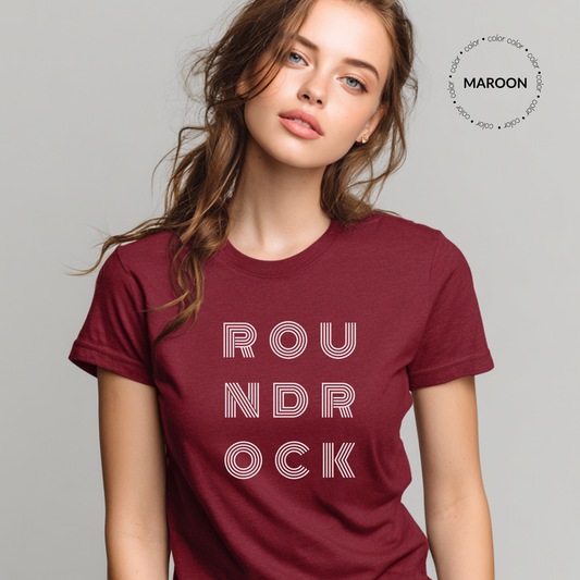 Custom City of Round Rock Graphic Unisex T-Shirt