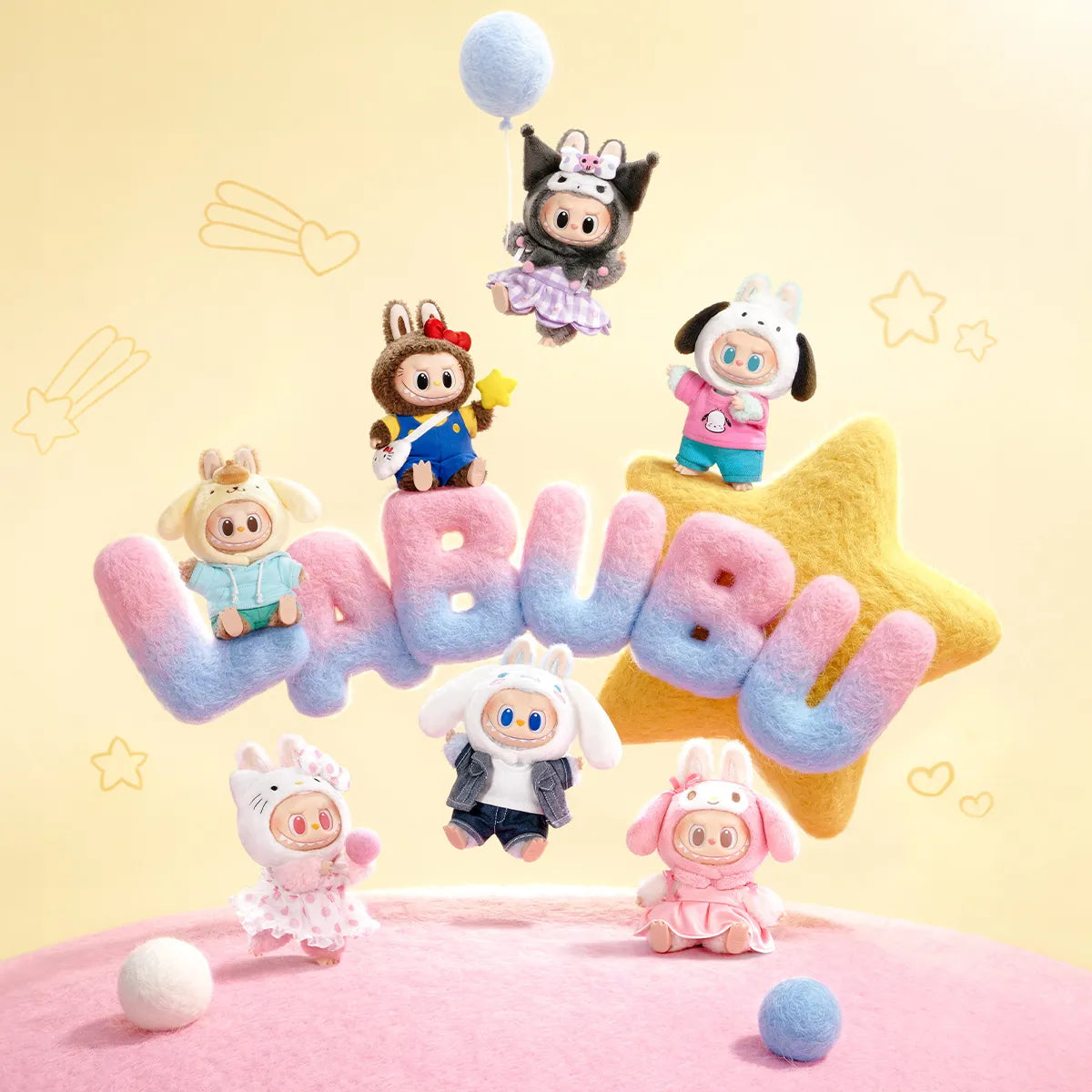 Pop Mart Sanrio Characters x The Monsters Blind Box