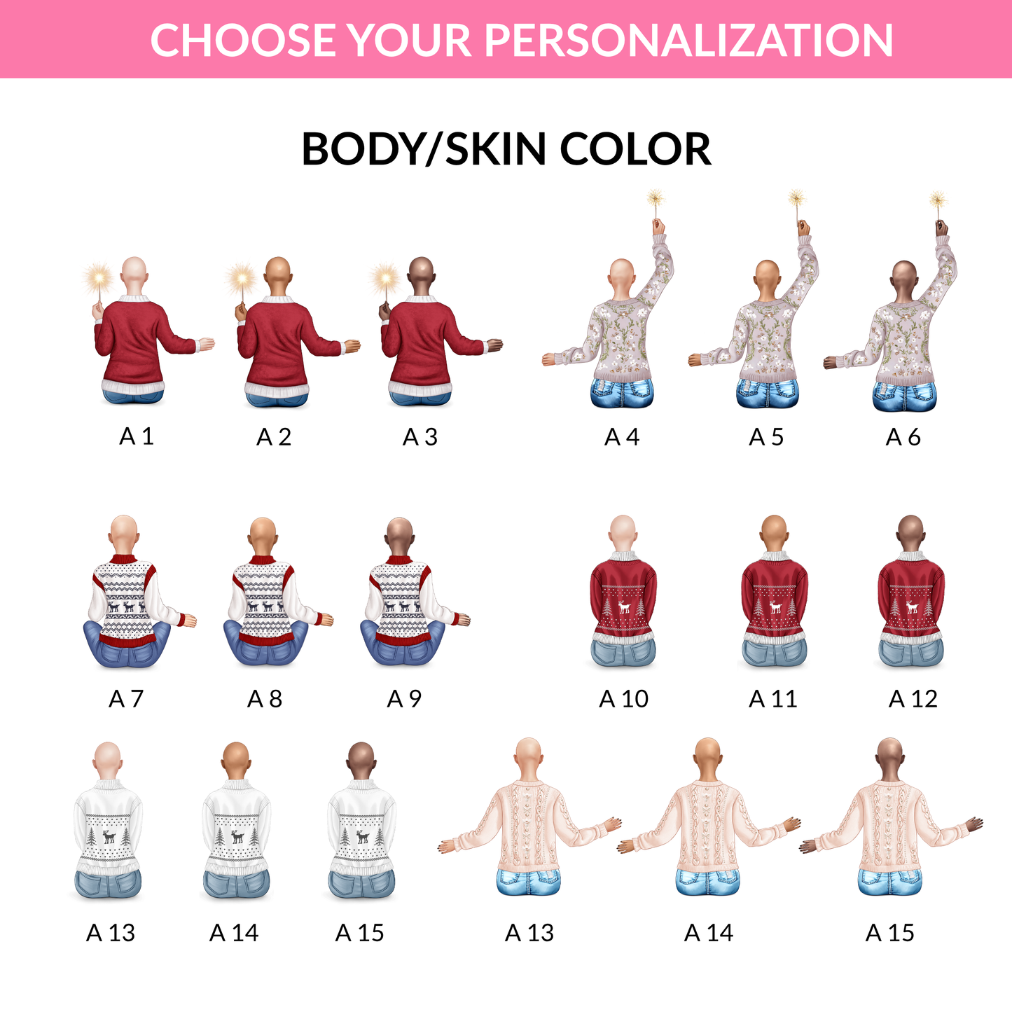 Customizable Friend Ornament