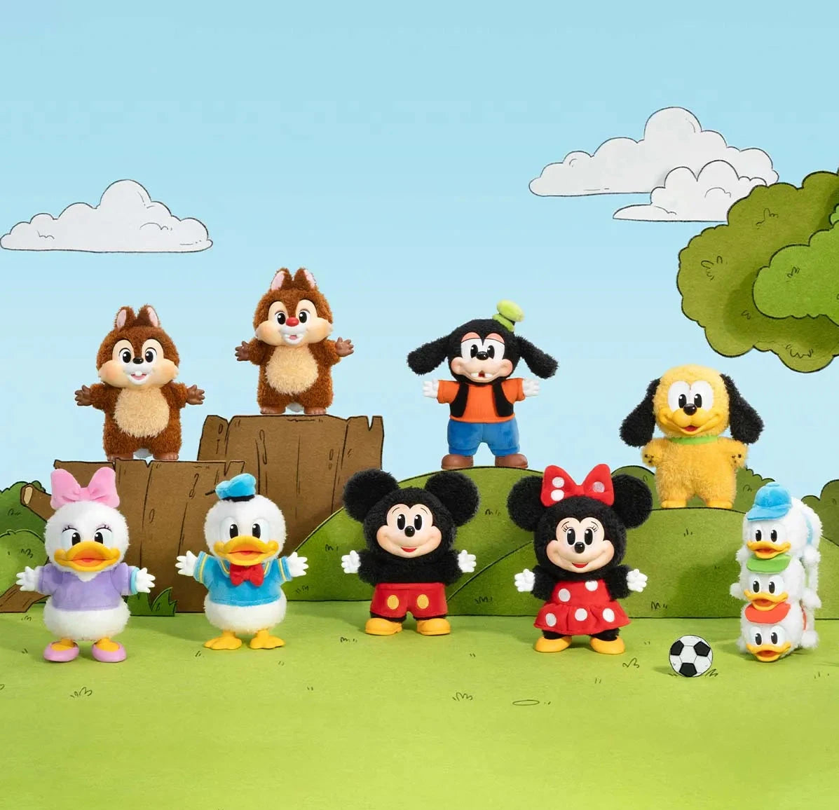 Pop Mart: Mickey Family Plush Pendant