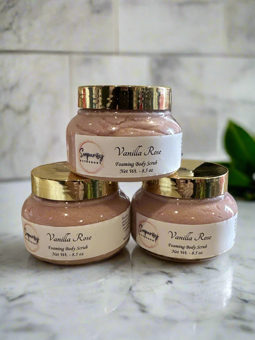 Vanilla Rose Scrub