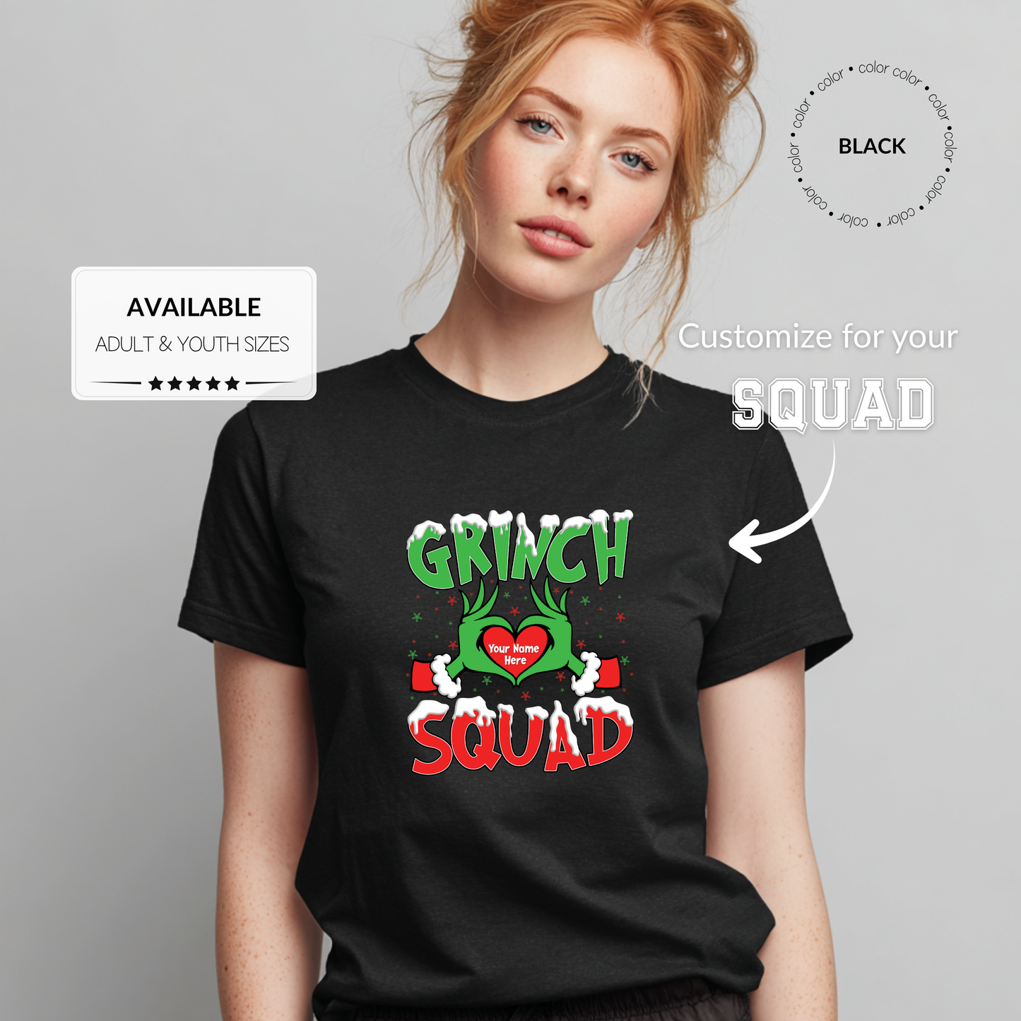 Custom Christmas Squad Shirt