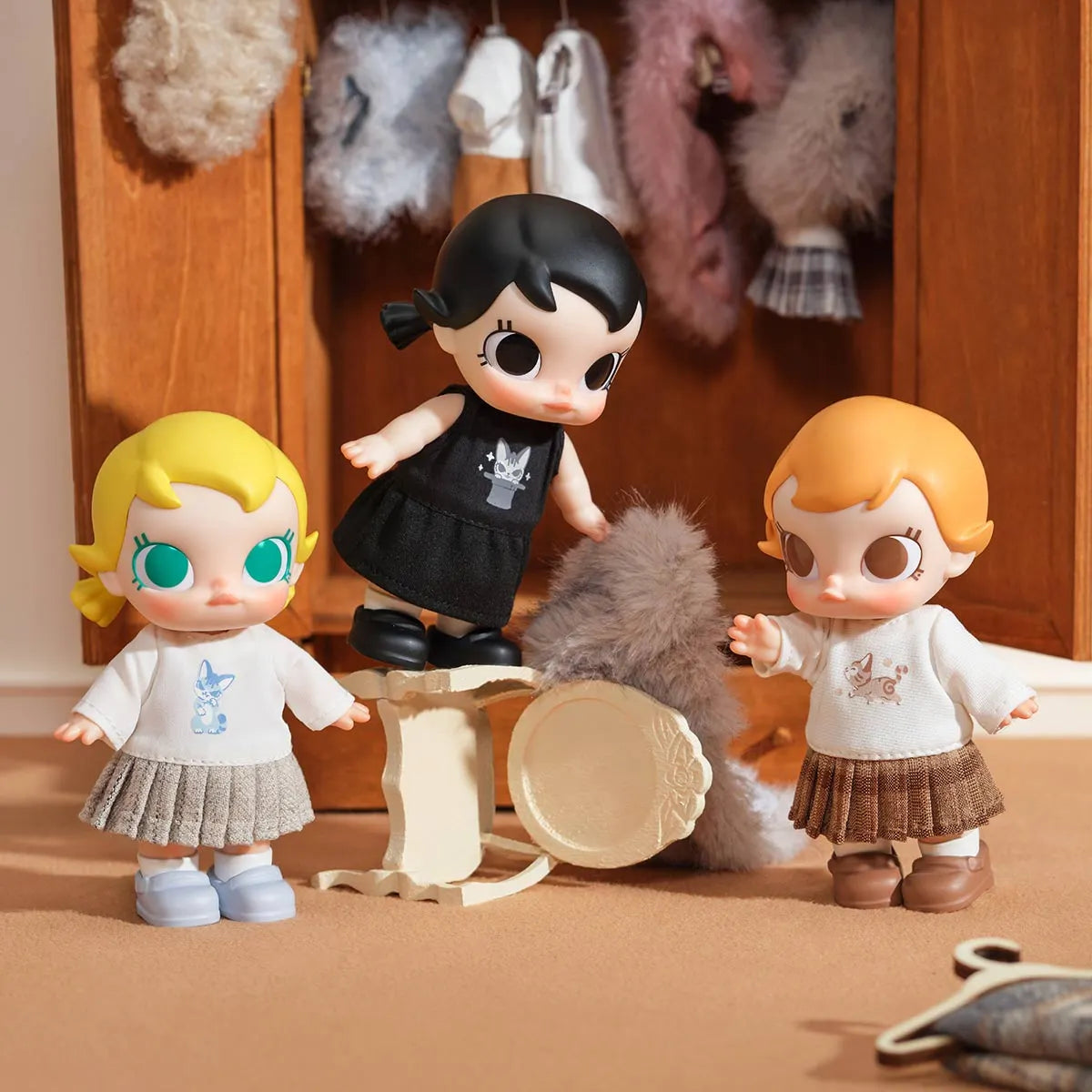 Pop Mart Baby Molly Winter Fit Check Plush Pendant Series