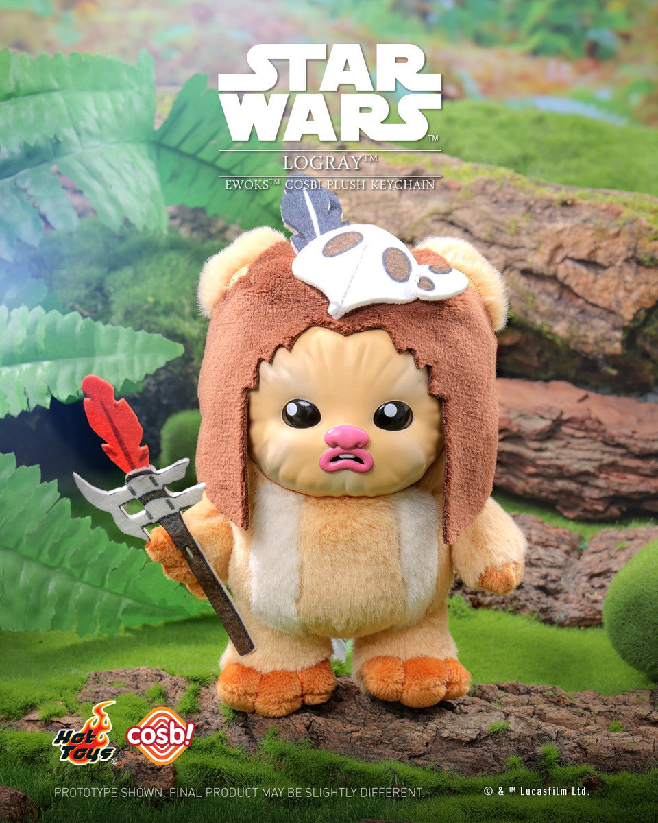 Star Wars Ewoks Cosbi Plush Keychain Blind Box