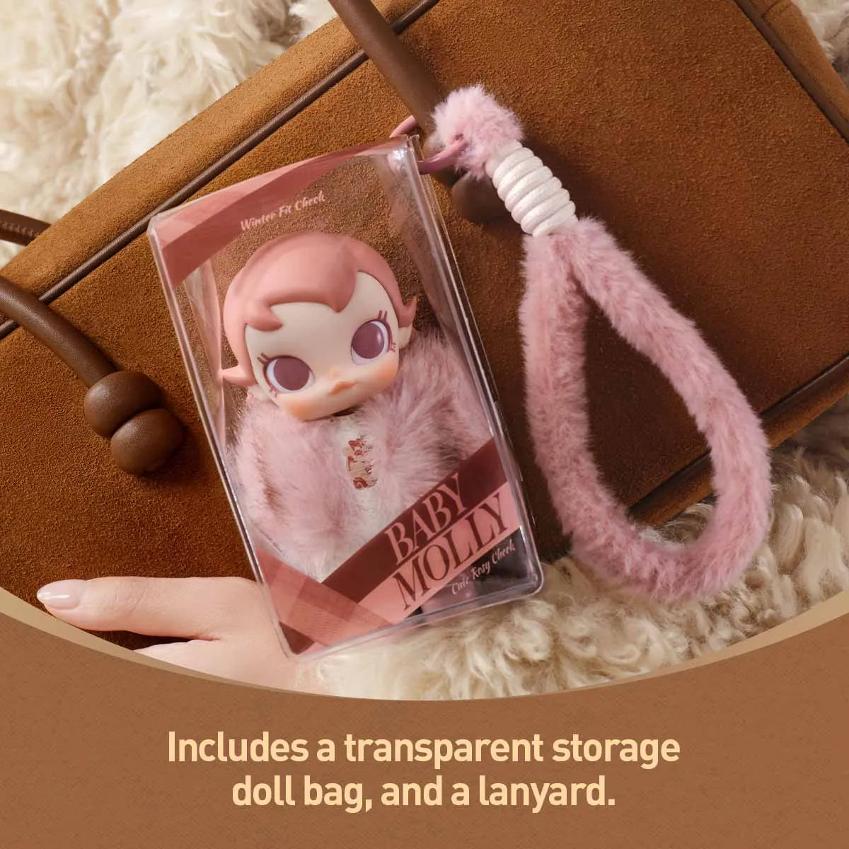 Pop Mart Baby Molly Winter Fit Check Plush Pendant Series