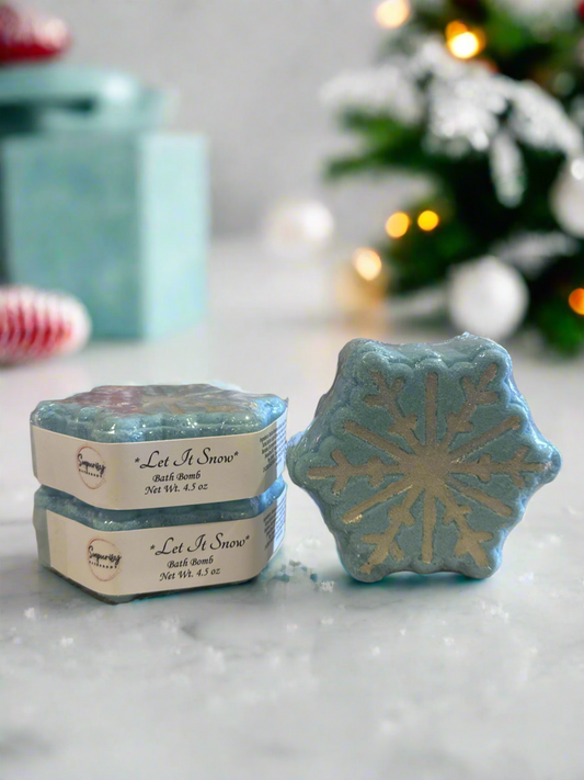 Snowflake Bath Bomb