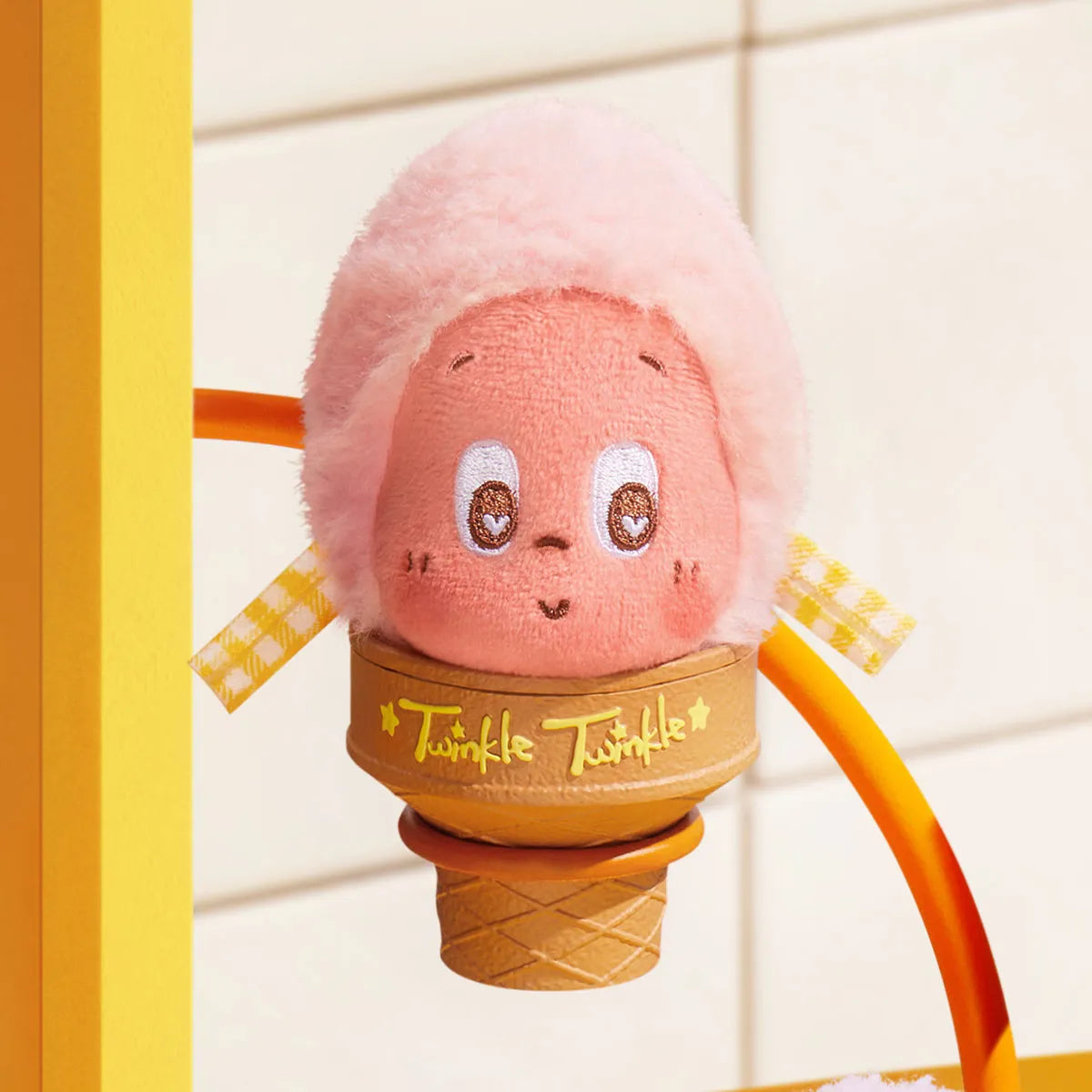 Pop Mart Twinkle Twinkle Moon Gelato Ice Cream Plush Pendant