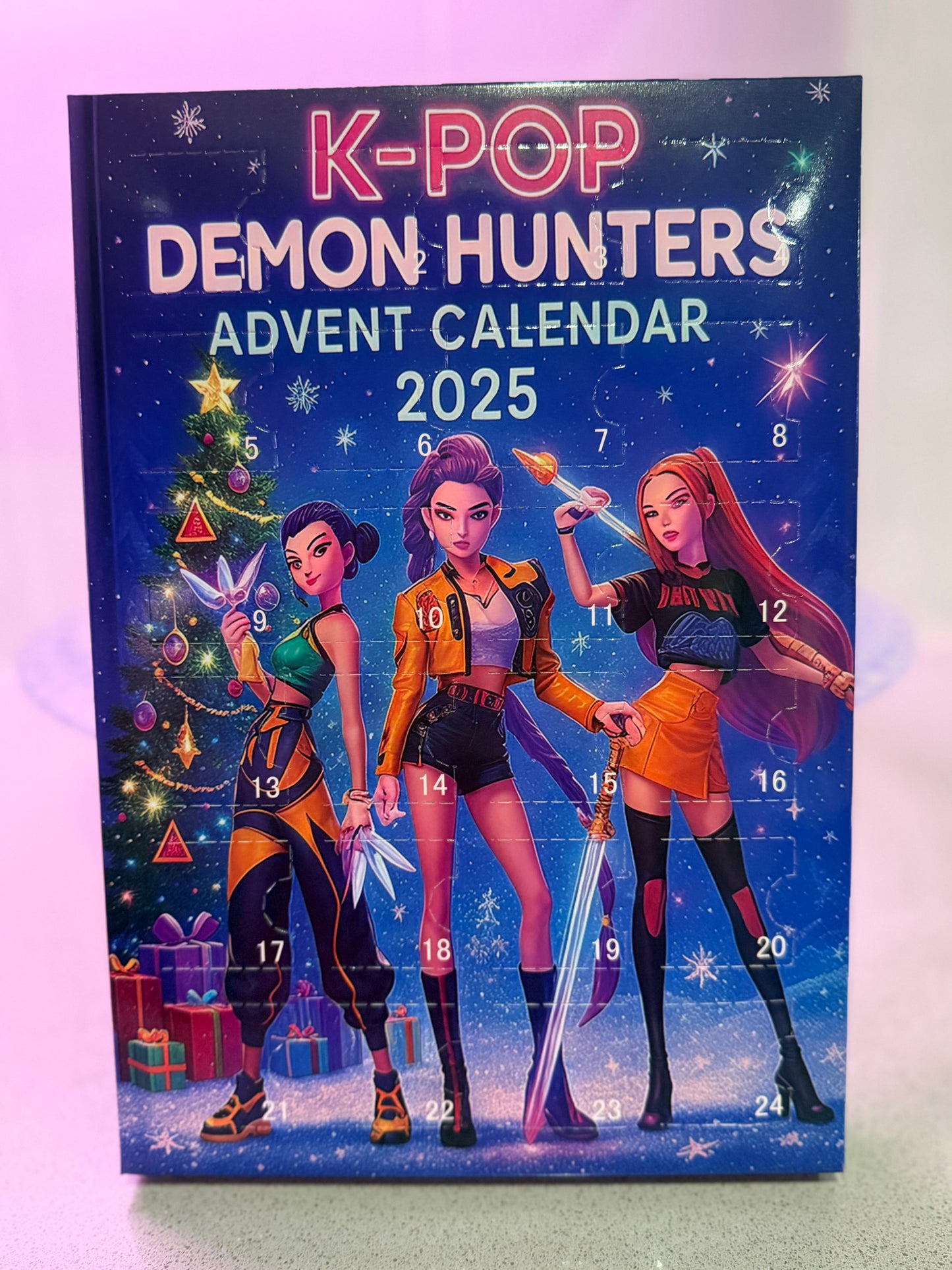 K-Pop Demon Hunters Keychain Advent Calendar