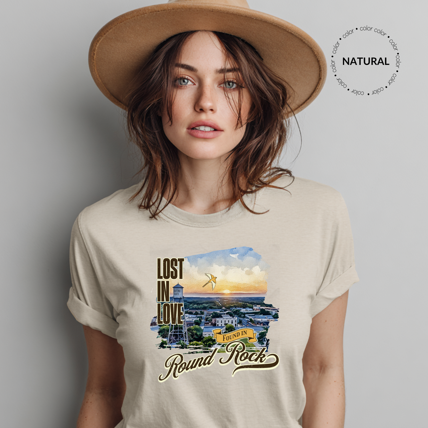 Custom City of Round Rock Graphic Unisex T-Shirt