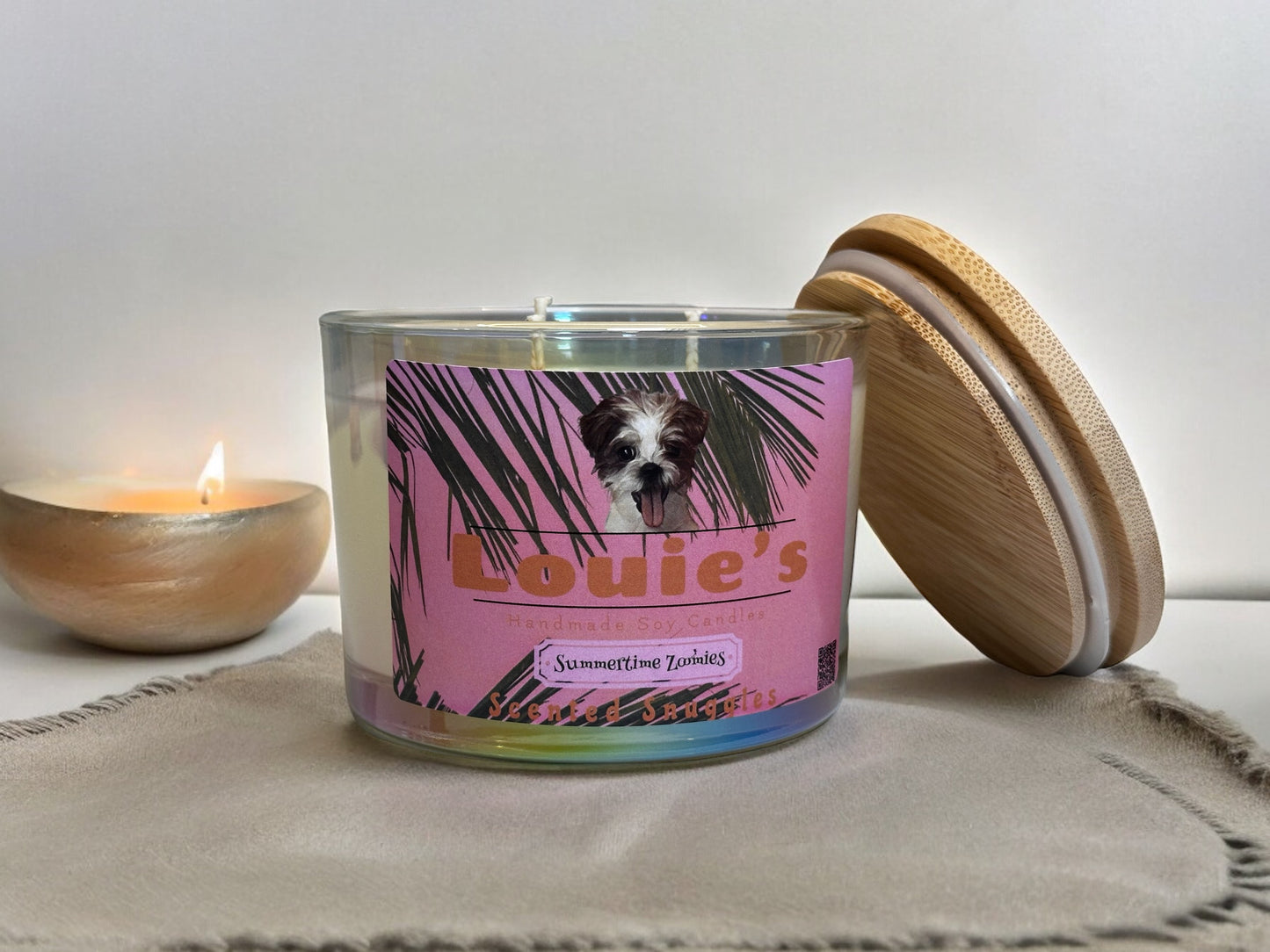 Louie’s Scented Snuggles Soy Candle - Summertime Zoomies