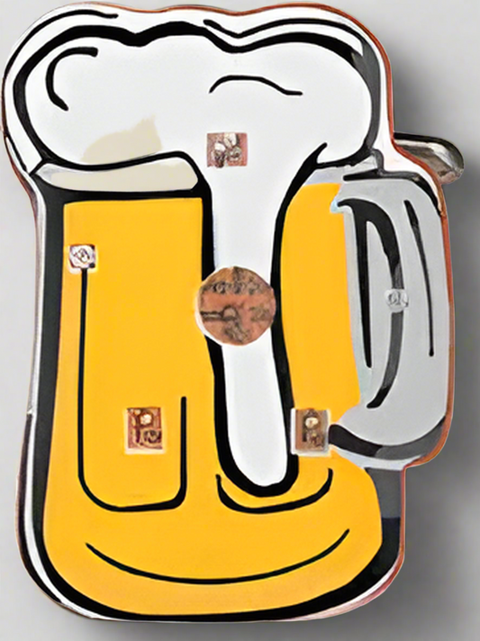 Beer Mug Light-Up Pin