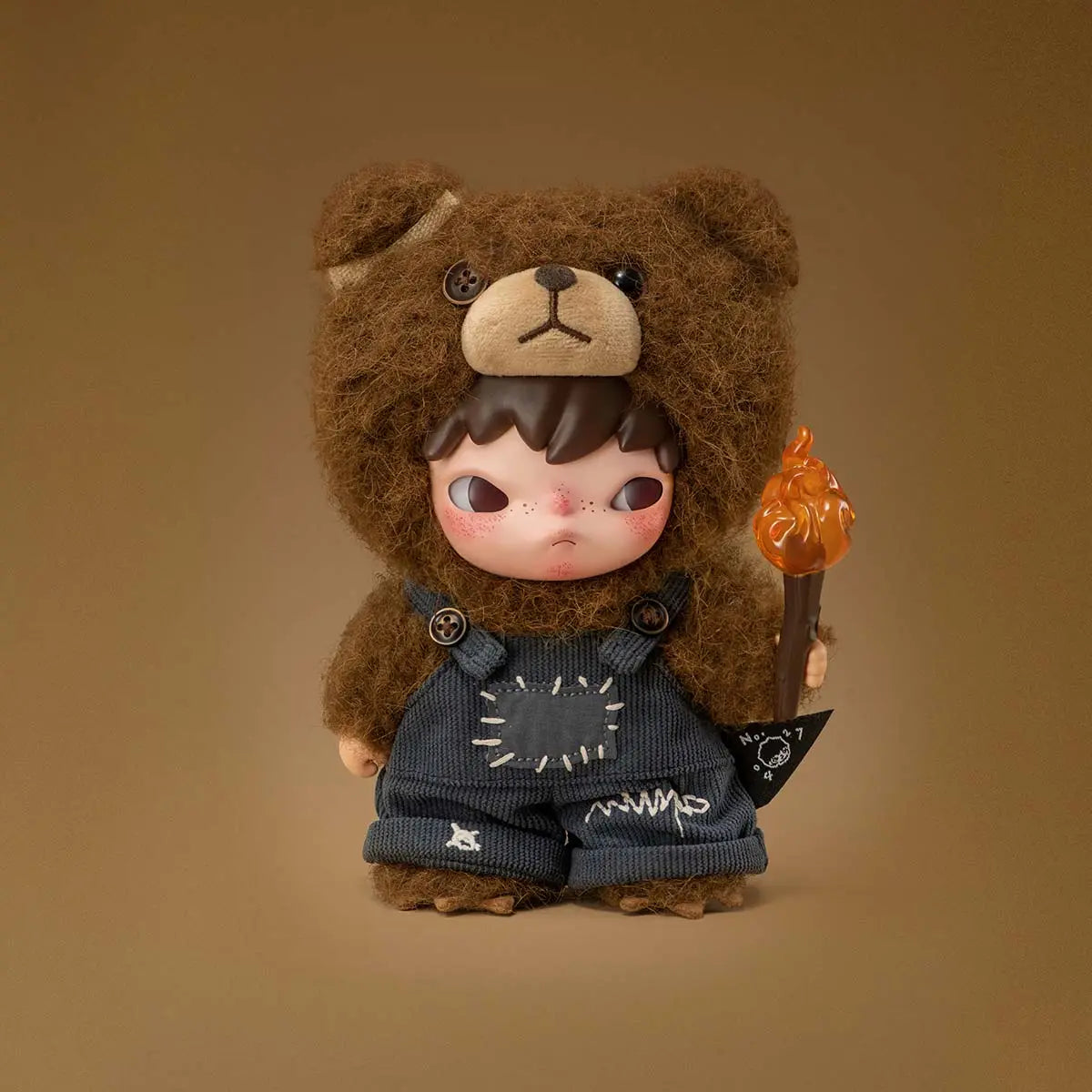 Pop Mart Hirono Fight for Joy Plush Hanging Card